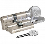 Картинка Цилиндровый механизм с вертушкой 164 GM/62 (26+10+26) mm упк.БЛИСТЕР никель 5 кл.